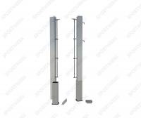 Стойки для тенниса алюминиевые стационарные SpW-AT-1