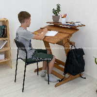 Растущая парта конторка Хронос Движение Жизнь