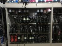 Горка стойка для хранения лыжных ботинок