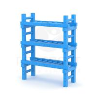 стеллаж пластиковый для напитков