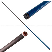 Кии для русского бильярда цельные Winner Carbon черный шафт