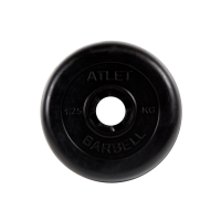 Диски 26мм черные обрезиненные MB-AtletB MB Barbell