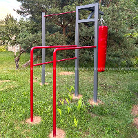 Спортивный комплекс брусья турник груша СКБВТ-3.2.3