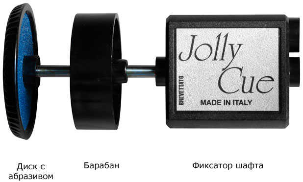 Станок для торцовки шафта NORDITALIA JOLLY CUE - основные элементы
