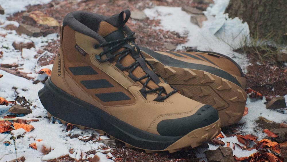 Кроссовки adidas TERREX Winter Leather Mid Cut JR5297 Кроссовки adidas TERREX Winter Leather Mid Cut JR5297