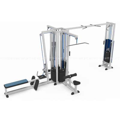 4-позиционный силовой комплекс с кроссовером MB Barbell MB 3.16 (грузы 525 кг.)