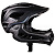 Велошлем Full Face Raptor Black-Grey