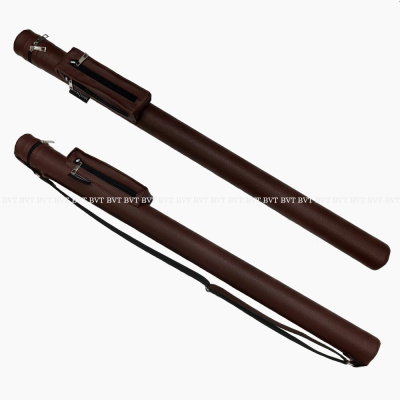 Тубус для кия Мосин Втулка 1 мал.карман коричневый