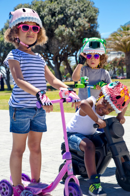 Перчатки Pink Shark Crazy Safety