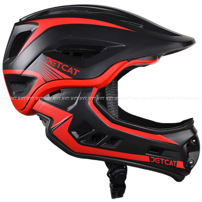 Велошлем Full Face Raptor Black-Red S