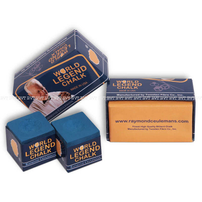 Бильярдный мел RAYMOND CEULEMANS WORLD LEGEND BLUE 2PCS