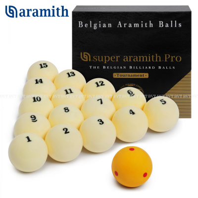 Бильярдные шары 67мм Super Aramith PRO-CUP TOURNAMENT PYRAMID