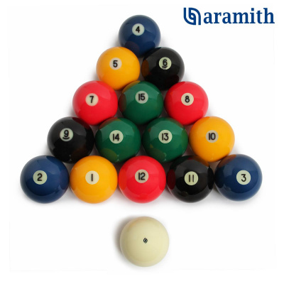 Бильярдные шары 68мм Aramith Premier Pyramid Colour