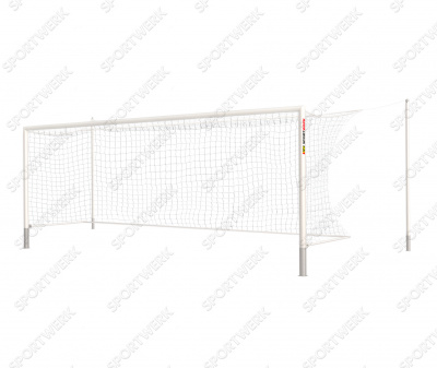 Футбольные ворота алюминиевые Sportwerk SpW-AG-732-1-2