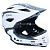 Велошлем Full Face Raptor White-Black