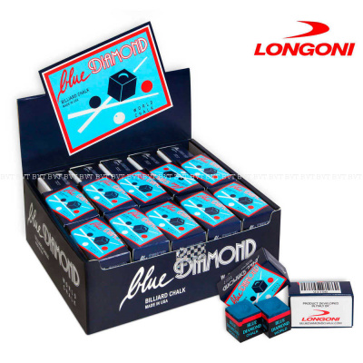 Бильярдный мел BLUE DIAMOND LONGONI BLUE
