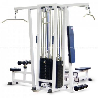 4-позиционный силовой комплекс MB Barbell MB 3.16.1 (грузы 444 кг.)