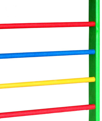 Шведская стенка цветная Стандарт 2400х800мм